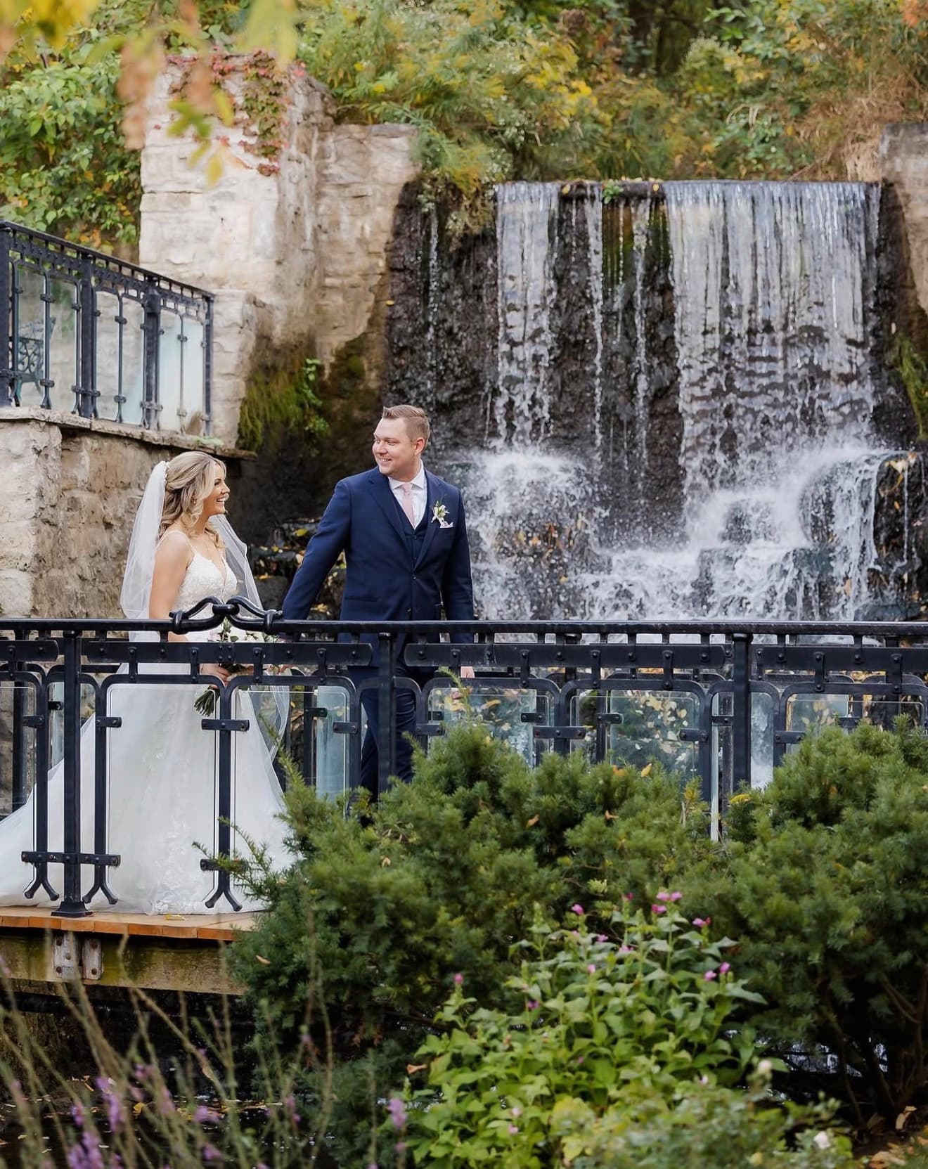 Bridal hair and makeup at Ancaster Mill