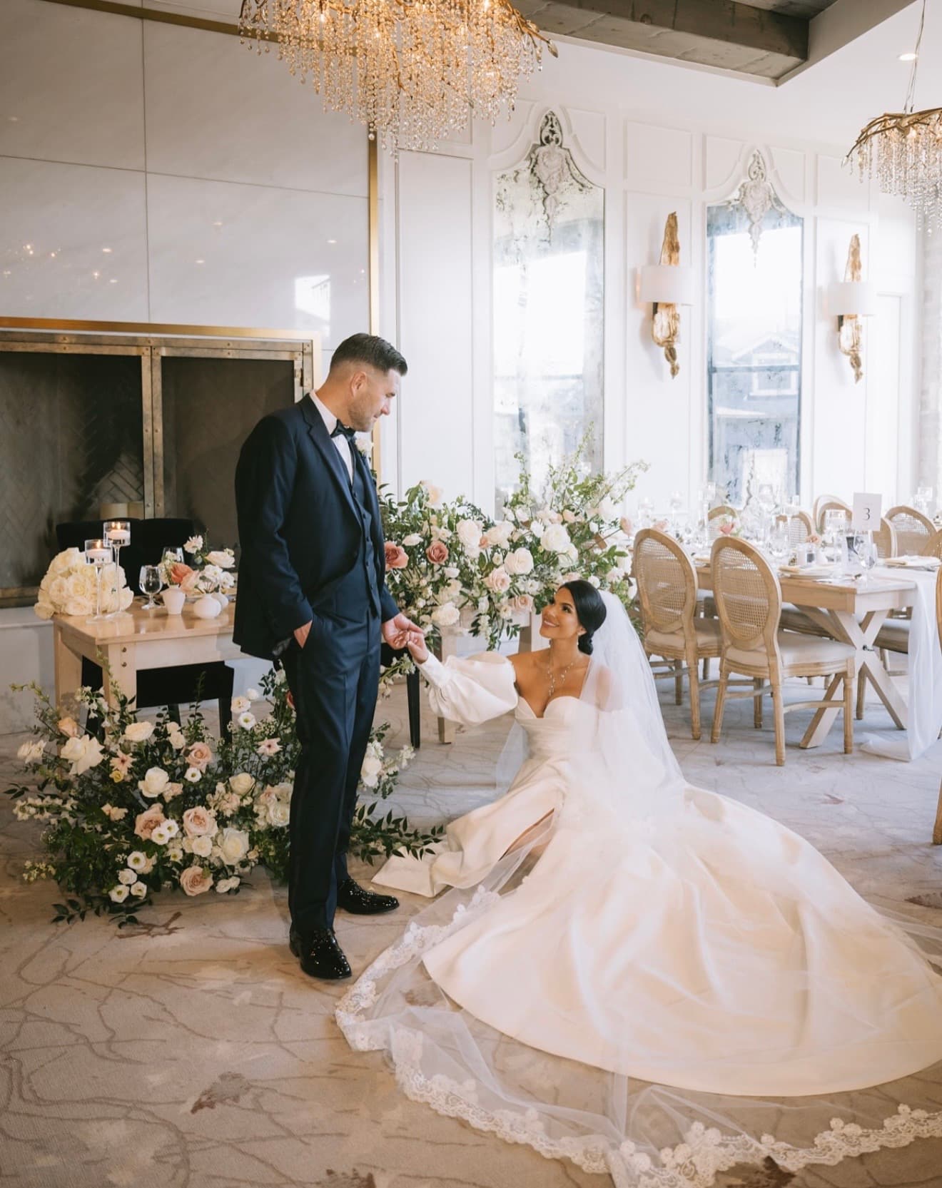 Bridal hair and makeup at Elora Mill